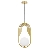GLAMOUR LAMPA WISZĄCA BIAŁA ZANETTI D15
