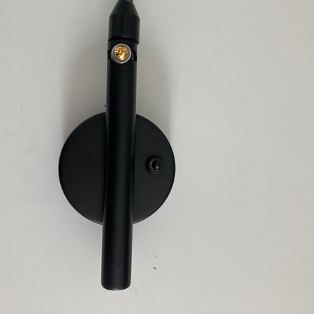 Lampa ścienna CRANE-1W 99 cm - loftowy kinkiet, czarny