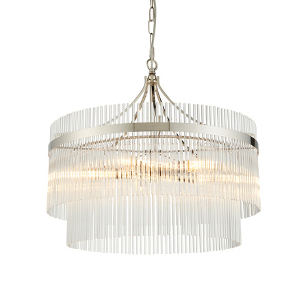 Marietta 5 Pendant Light Bright Nickel
