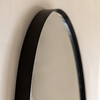 Holworth Pebble Mirror Black 890x840mm