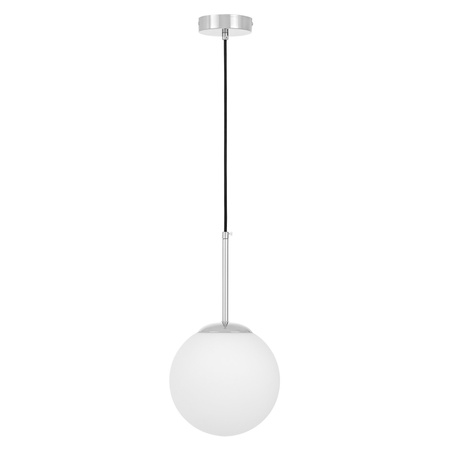 NOWOCZESNA LAMPA WISZĄCA CHROMOWANA FREDICA D20