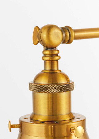 LAMPA ŚCIENNA KINKIET LOFTOWY MOSIĘŻNY GUBI W2