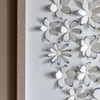 Unfurling Petals Framed Art 680x30x680mm