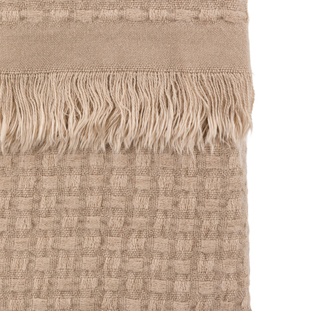 Pled Soft Touch – naturalny, 130 × 170 cm