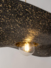 KAPELLO M złoty/czarny nakrapiany ? 55cm lampa wisząca