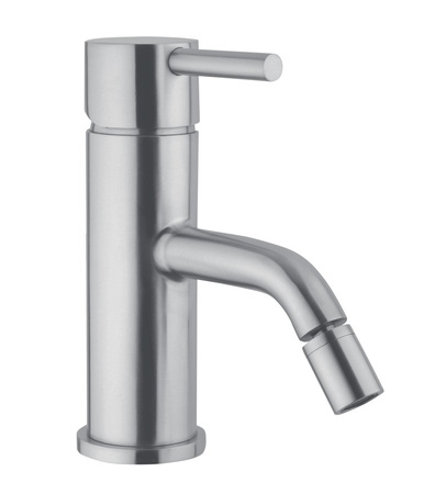 MINIMAL bateria bidetowa, stal nierdzewna mat