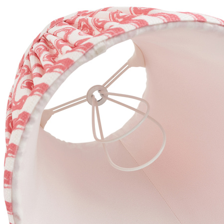 Ripple Shade Coral Pink 122x85x160mm