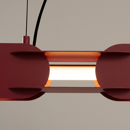 Lampa wisząca CHAIN 158 burgund LED 3000K