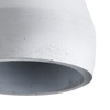 Lampa wisząca CONCRETE  12 cm- szary beton, drewno