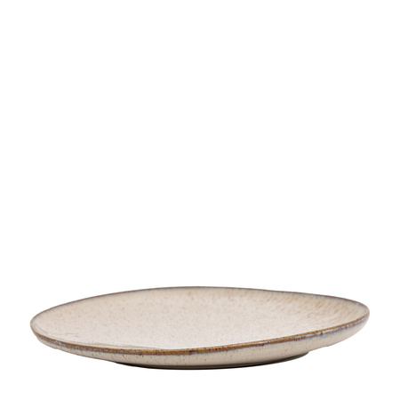 Speckle Glaze Side Plate Oatmeal (4pk)