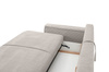Sofa PILLOW z funkcją spania jasny szary, możliwość dobrania tkaniny i koloru