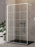 KABINA NEW MODUS WHITE WALK-IN U 110x200 CZYSTE 8mm ACTIVE SHIELD