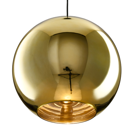 Lampa wisząca MIRROR GLOW - L złota 40 cm