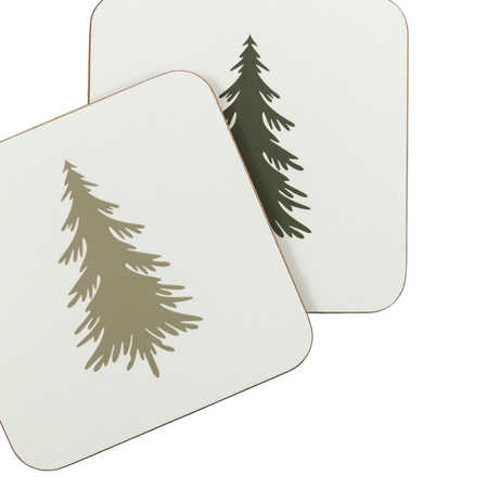 Woodland Trees Placemat & Coaster Set (4pk)