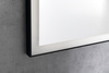 GANO lustro z oświetleniem LED 60x80cm, czarny