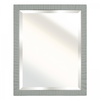 Cromer Mirror Soft Grey 500x25x500mm
