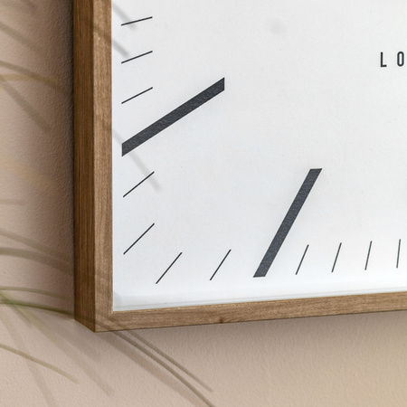 Penhurst Wall Clock Oak 50cm