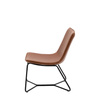 Fotel Hawking brązowy 655 x 675 x 780 mm