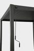 Pergola ogrodowa BIZZOTTO OCEAN 3,6X7,2 – antracytowy