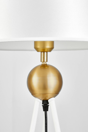 LAMPA NOCNA BIAŁO-ZŁOTA BELFORTE