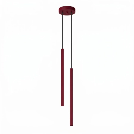 Lampa wisząca PASTELO 2 burgund