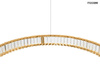 MOOSEE lampa wisząca LIBERTY TRIPLES złota