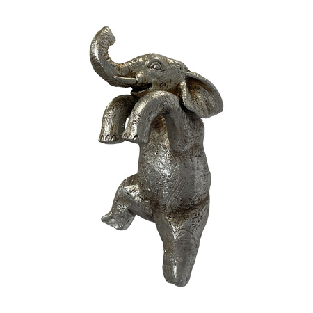 Myles Elephant Pot Hanger Silver (2pk)