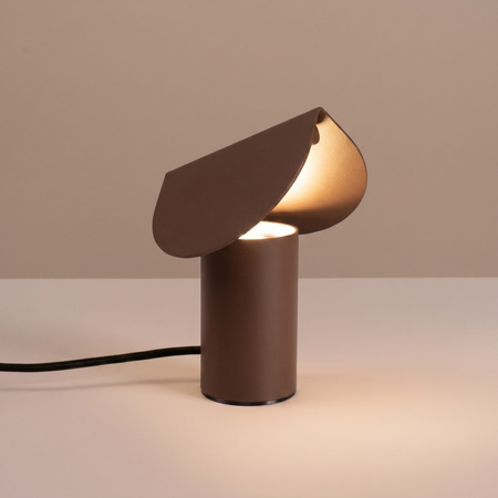 Lampa biurkowa BISCUIT brązowa LED 3000K