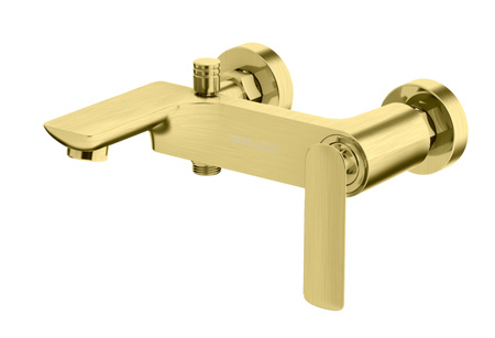 EXPERIENCE Gold Brushed Natynkowa bateria wannowo-prysznicowa