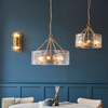 Keller 4 Pendant Light Brushed Aged Brass