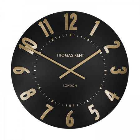 Mulberry Wall Clock Noir 20in