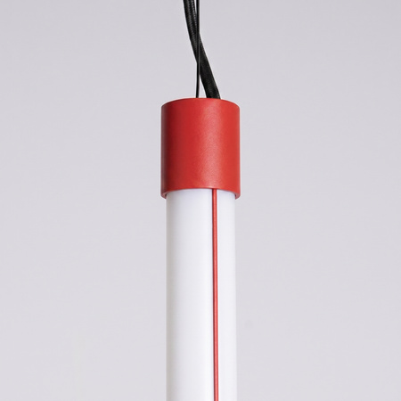 Lampa wisząca TRANG 75 czerwona LED 4000K