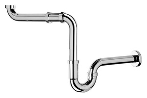 HANDICAP Syfon umywalkowy 5/4", odpływ 32mm, chrom