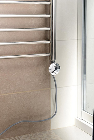 Grzałka z termostatem, kabel prosty, 500 W, Chorm