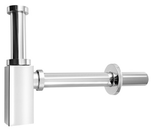 Syfon umywalkowy 5/4", odpływ 32mm, chrom