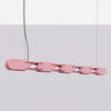 Lampa wisząca CHAIN 158 różowa LED 3000K