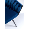 KARE krzesło KNOT ciemny niebieski