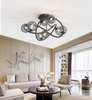 9014-805 Lampa sufitowa Nancy czarny chrom