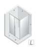 NZ4 Kabina prysznicowa PRIME COPPER BRUSHED 1D prostokątna L 130x90x200 szkło czyste 6mm Active Shield 2.0