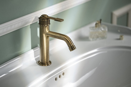 VERSI bateria umywalkowa, brąz