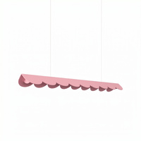Lampa wisząca BISCUIT 100 różowa LED 4000K