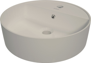 Umywalka ceramiczna nablatowa z miejscem na baterię