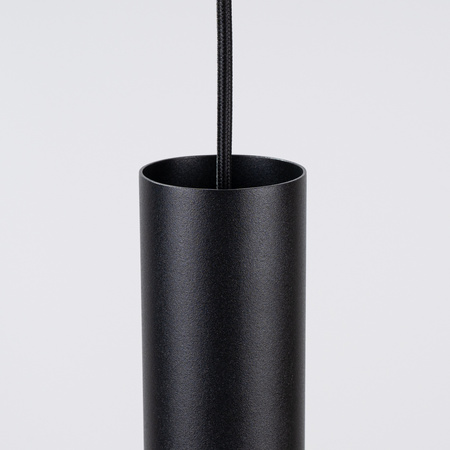 Lampa wisząca PELTA 1 czarna/żółta
