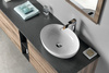TREOS blat 1466x513 mm, Rockstone, biały mat