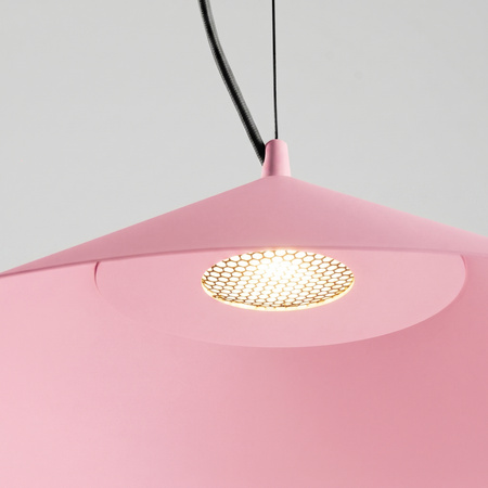 Lampa wisząca FINT różowa LED 3000K