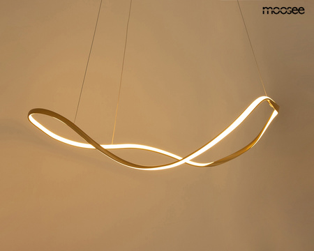 MOOSEE lampa wisząca WAVES 80 złota