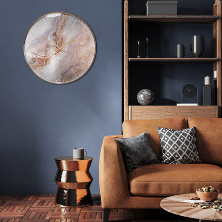 Oyster Large Grand Clock Bronze 26in