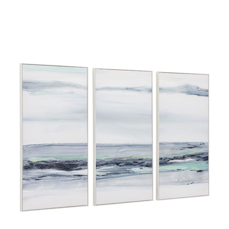 Clouded View Framed Canvas Set of 3