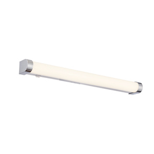 Kinkiet Moda – chrom / biały, 59,8 × 7 × 5,2 cm