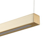 Lampa wisząca BEAM-100 LED -złota oprawa liniowa 4000K